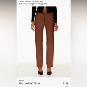 New with tags Melina vegan leather pants